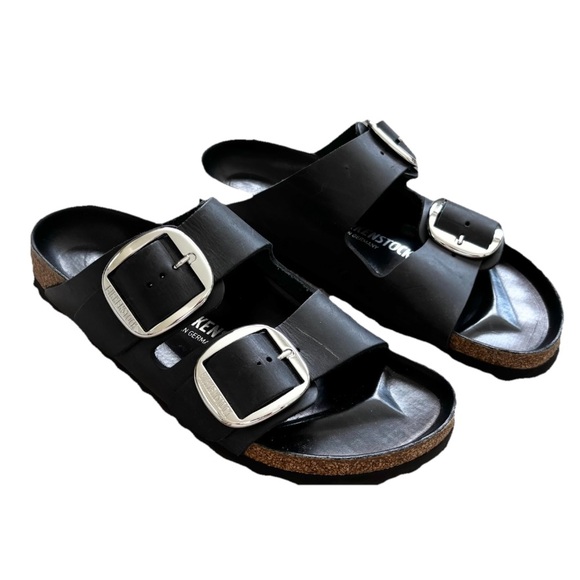 Birkenstock Shoes - BIRKENSTOCK Arizona Big Buckle Slide Sandal - Women's Size 10.5/11 Trendy
